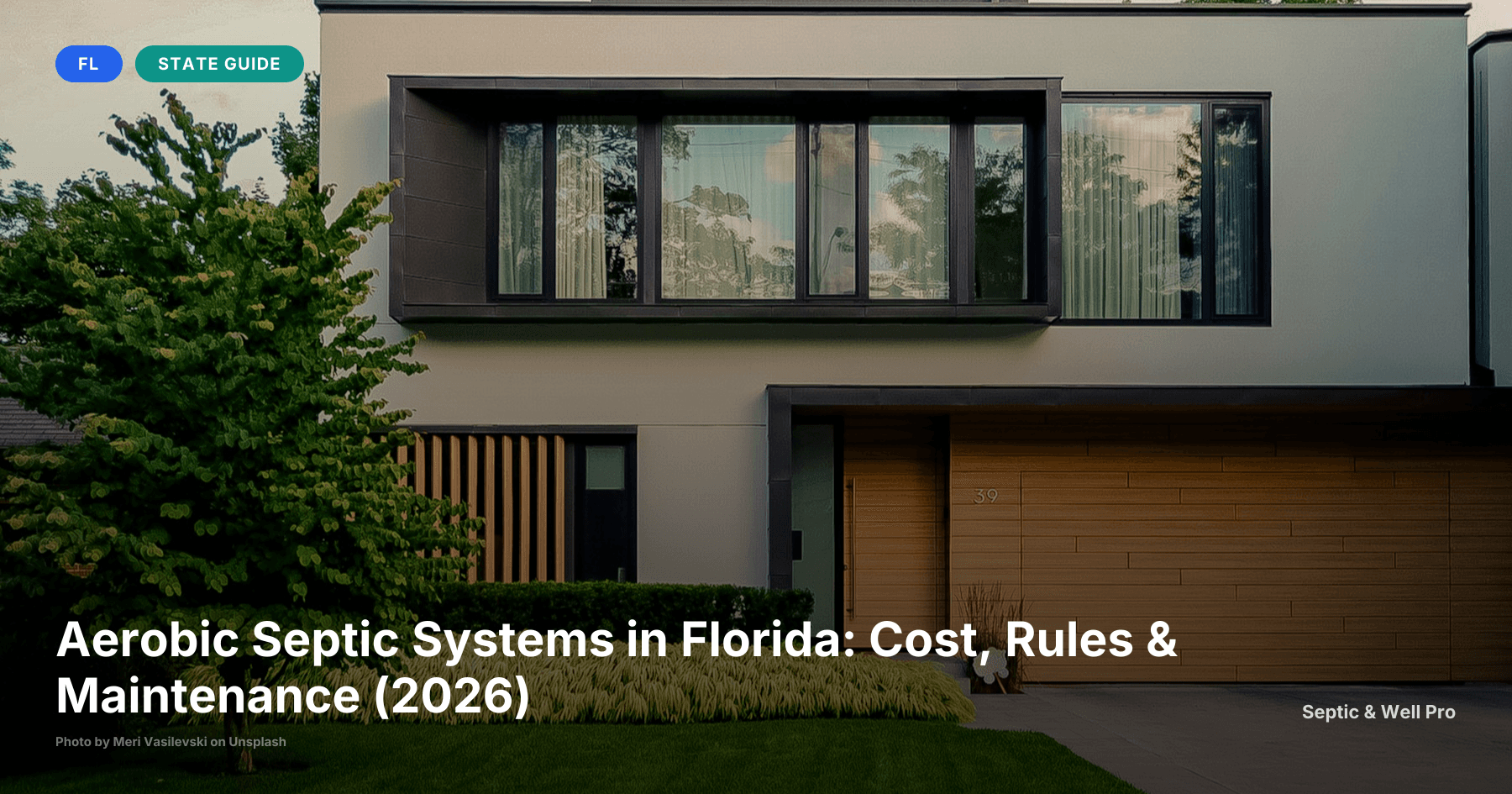Aerobic Septic Systems in Florida: Cost, Rules & Maintenance (2026)