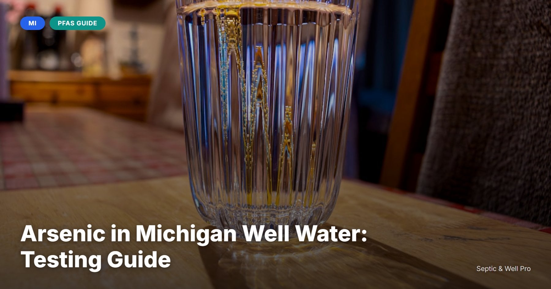 Arsenic in Michigan Well Water: Testing Guide