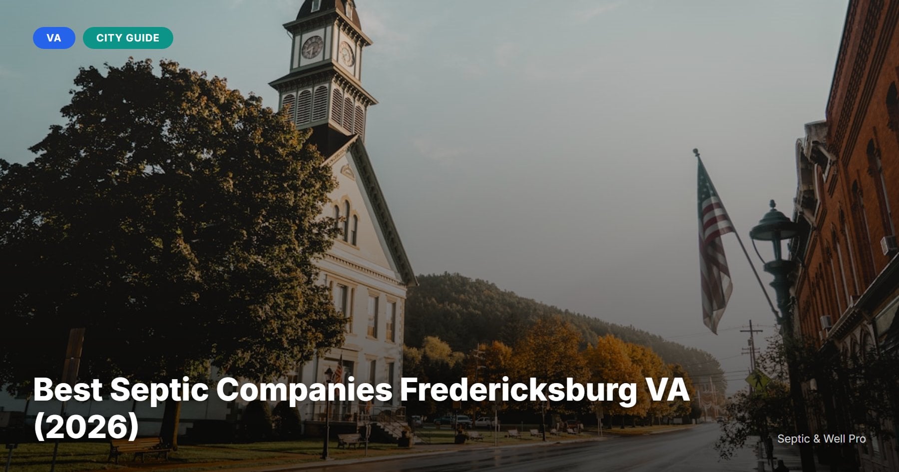Best Septic Companies Fredericksburg VA (2026)
