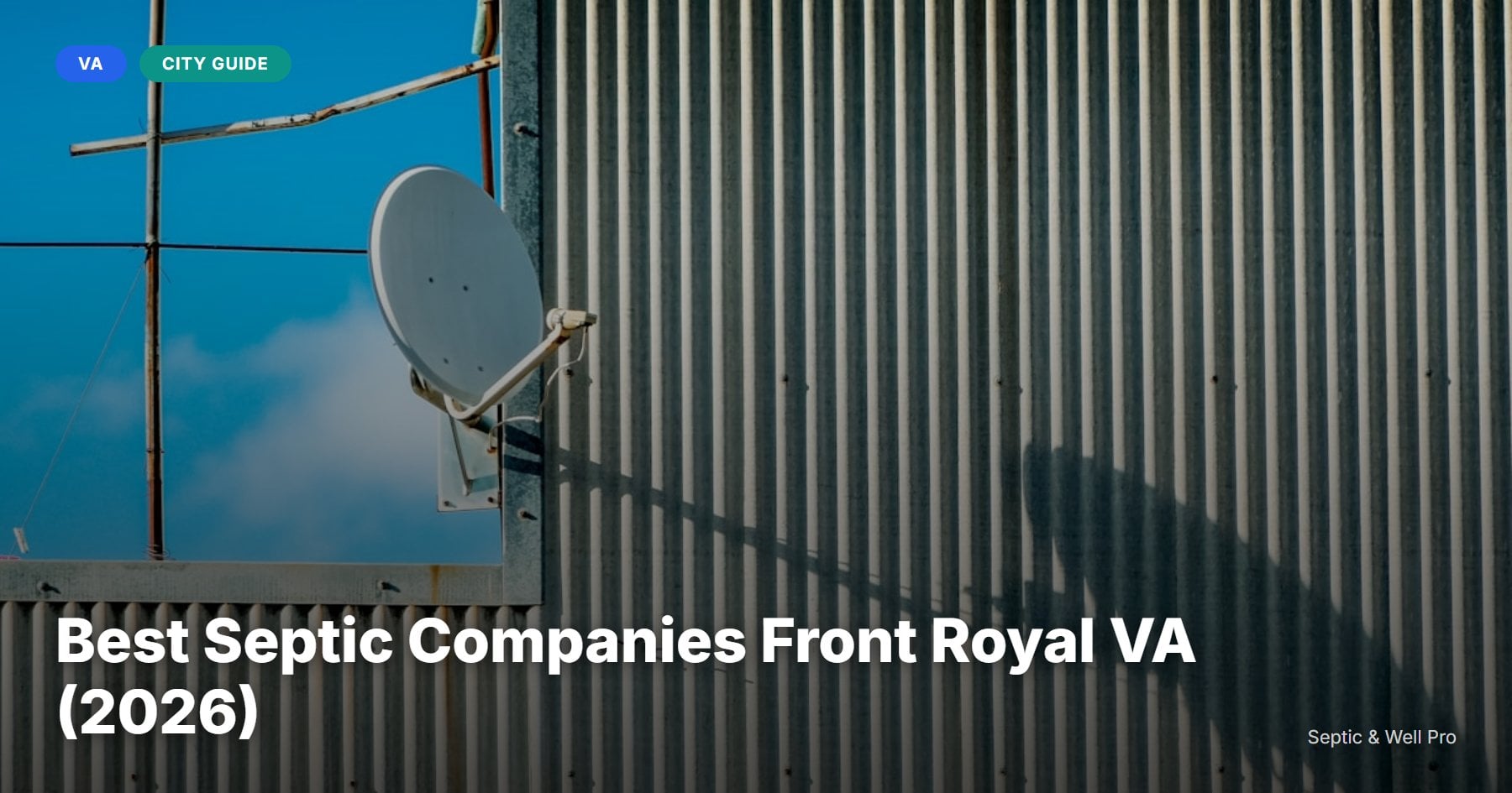 Best Septic Companies Front Royal VA (2026)