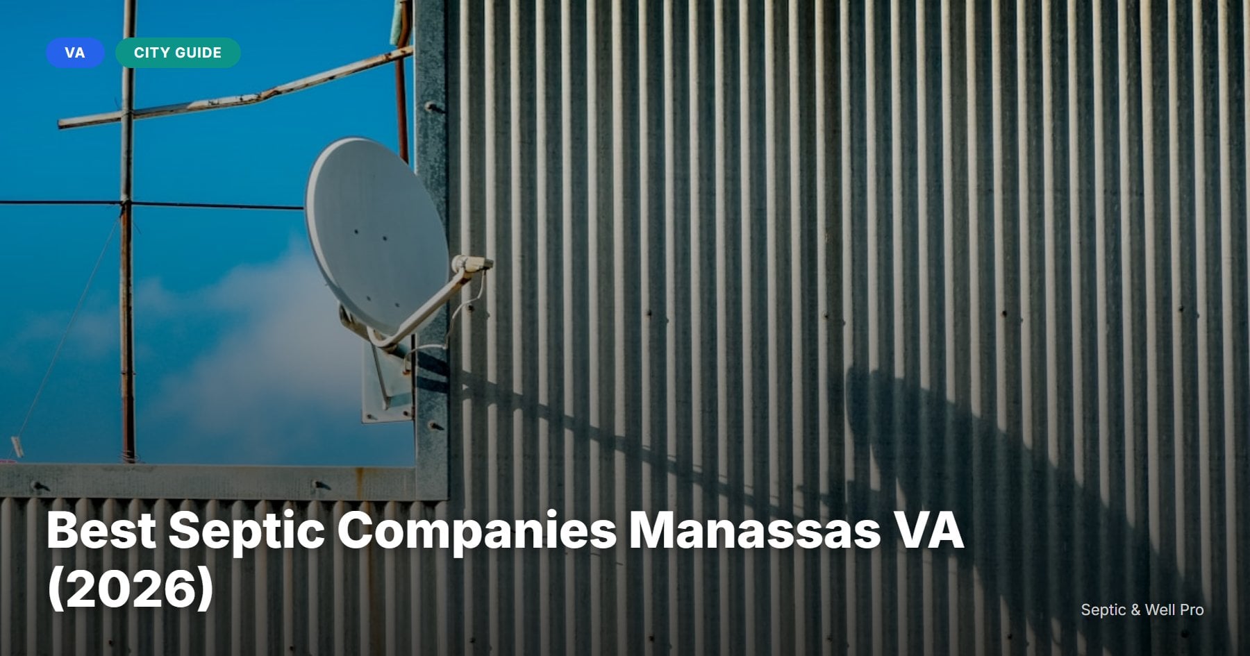 Best Septic Companies Manassas VA (2026)