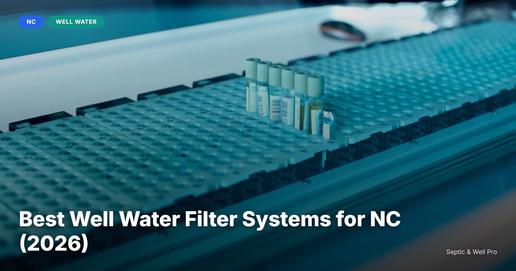 Best Well Water Filter Systems for NC (2026)