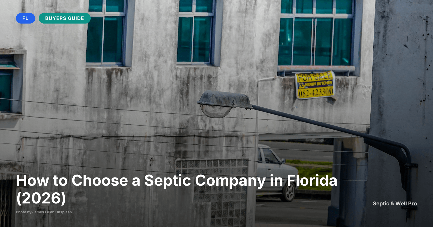 How to Choose a Septic Company in Florida (2026)