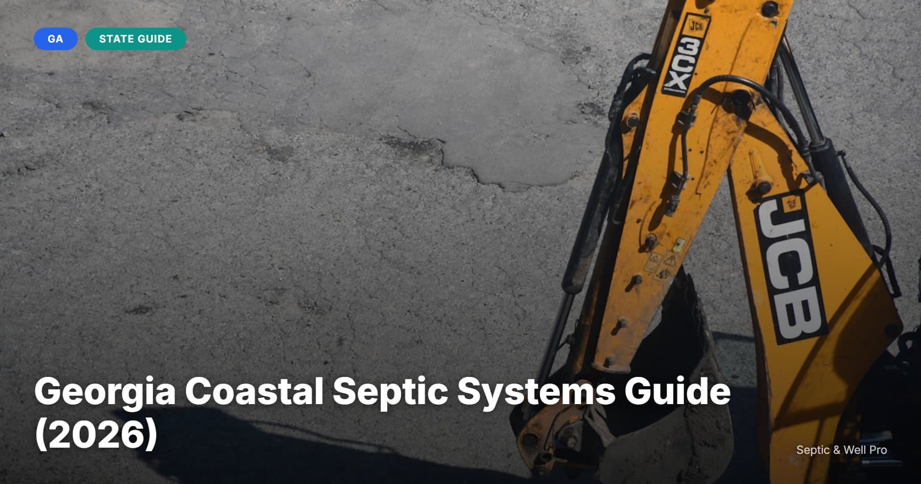 Georgia Coastal Septic Systems Guide (2026)