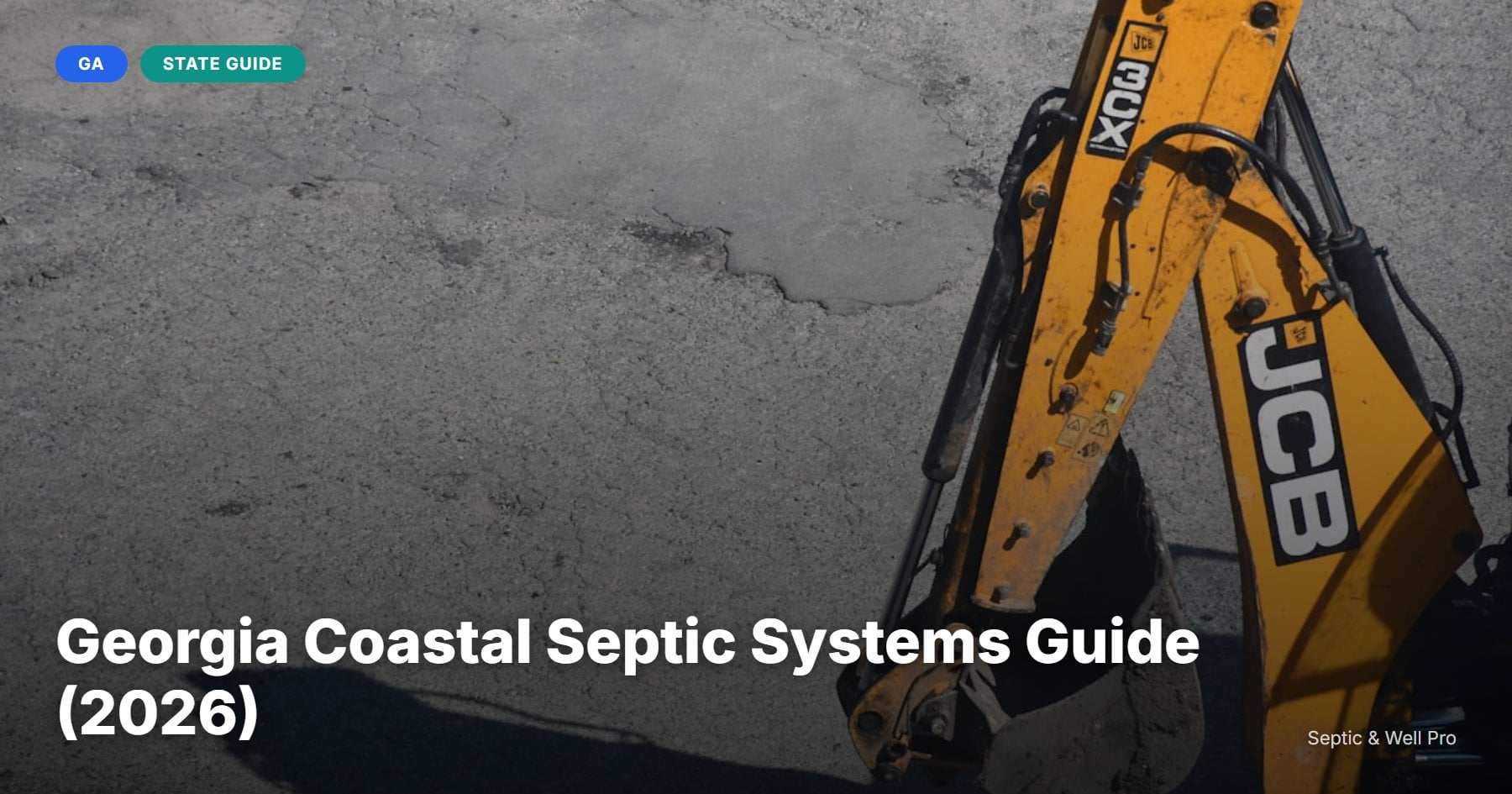 Georgia Coastal Septic Systems Guide (2026)