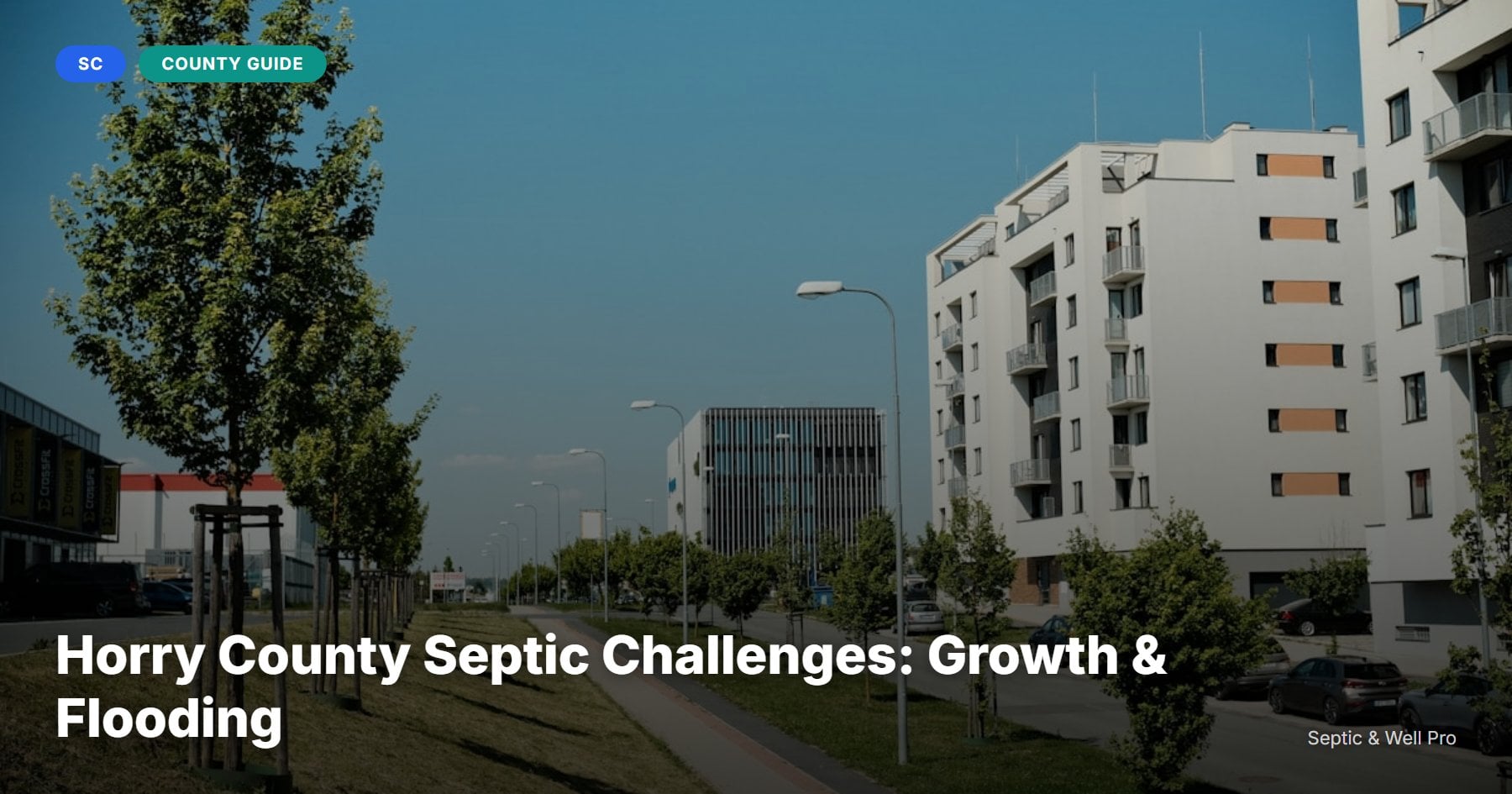 Horry County Septic Challenges: Growth & Flooding