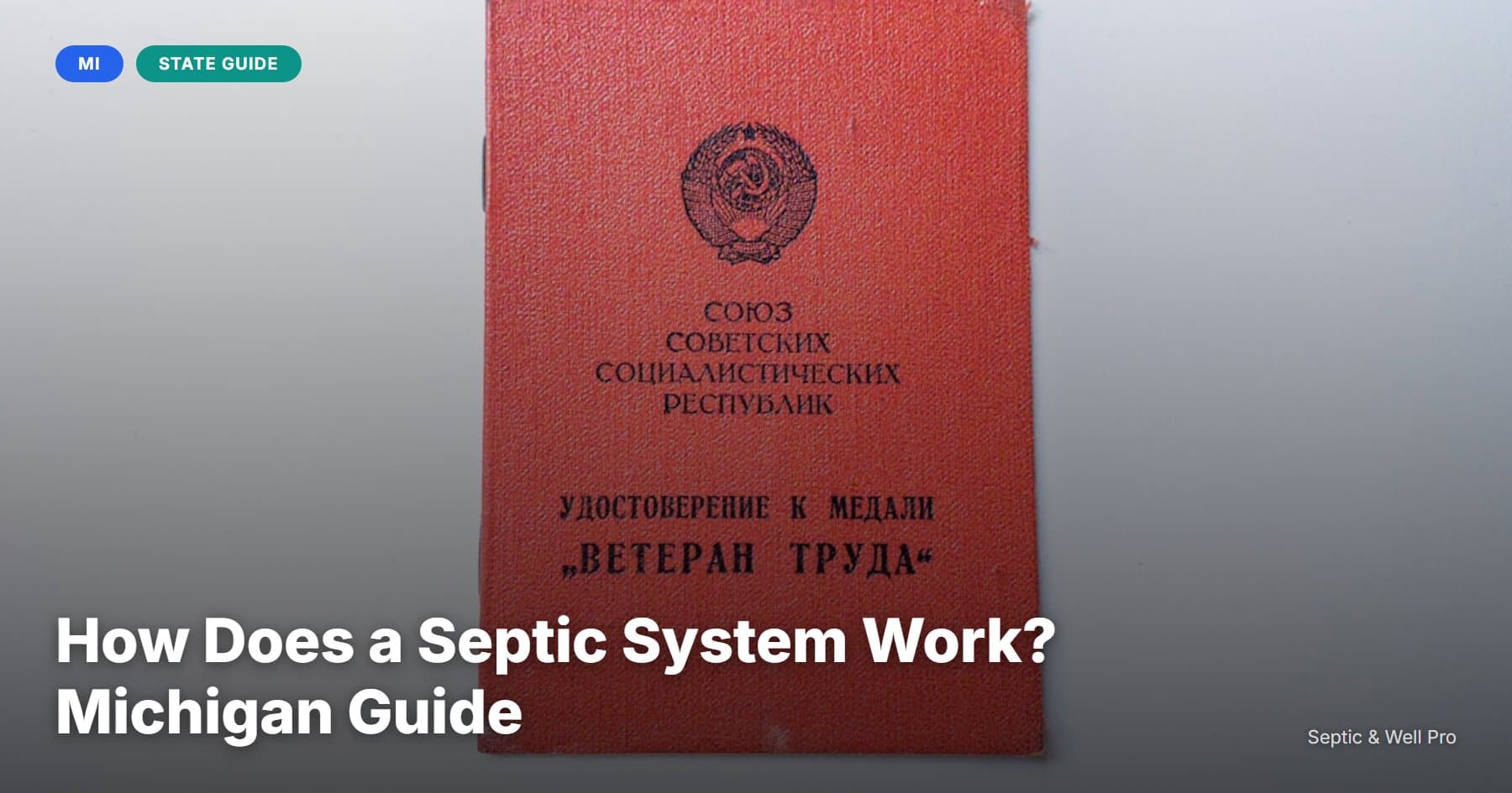 How Does a Septic System Work? Michigan Guide