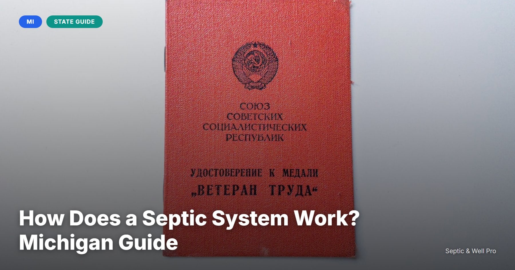How Does a Septic System Work? Michigan Guide