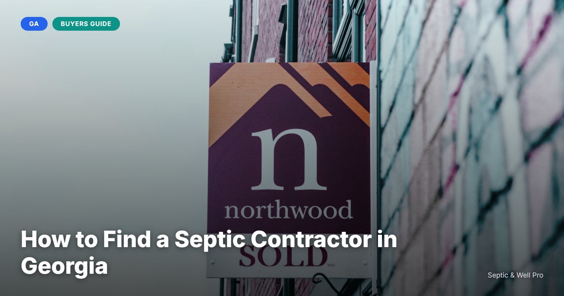 How to Find a Septic Contractor in Georgia