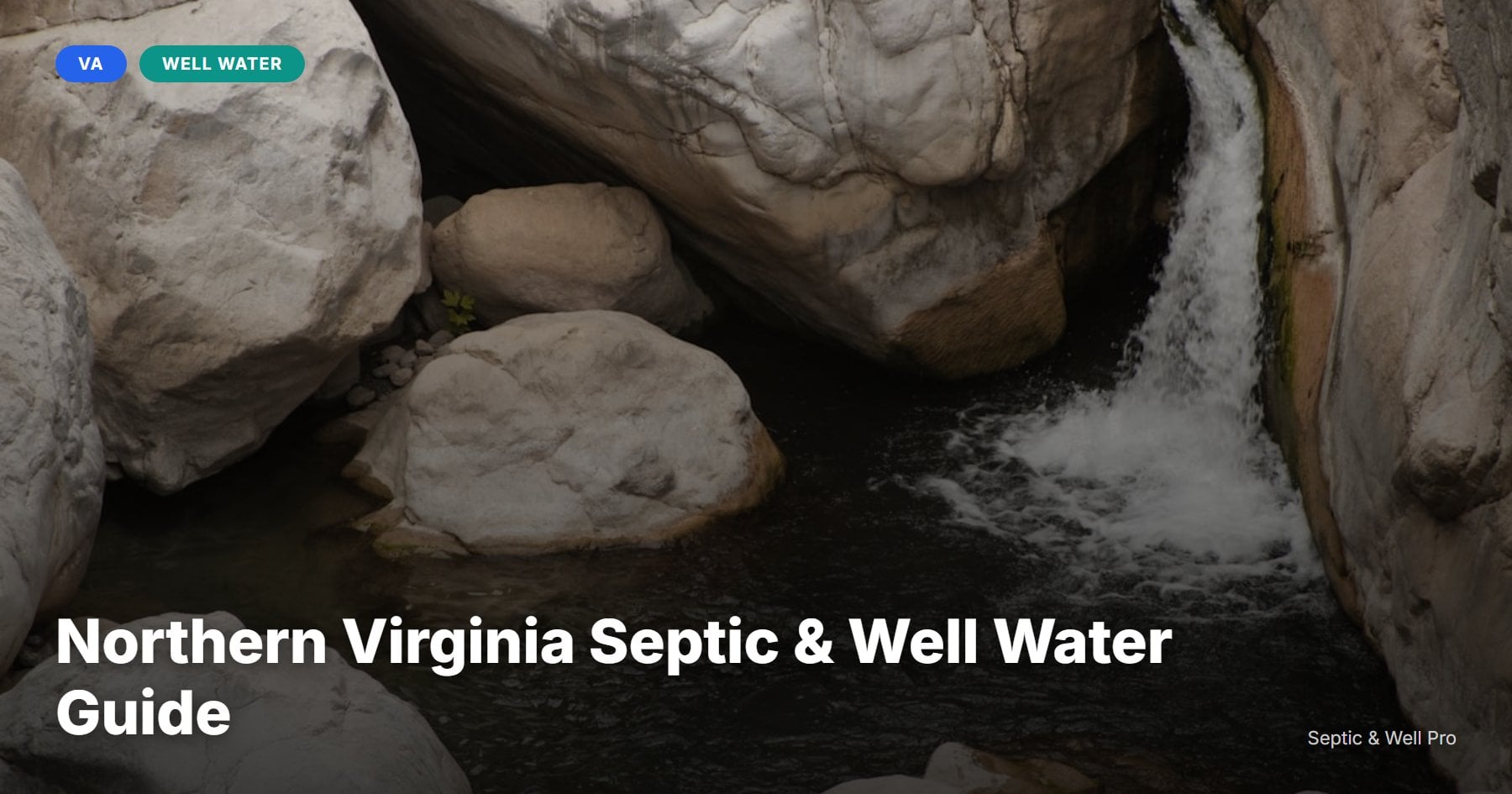 Northern Virginia Septic & Well Water Guide