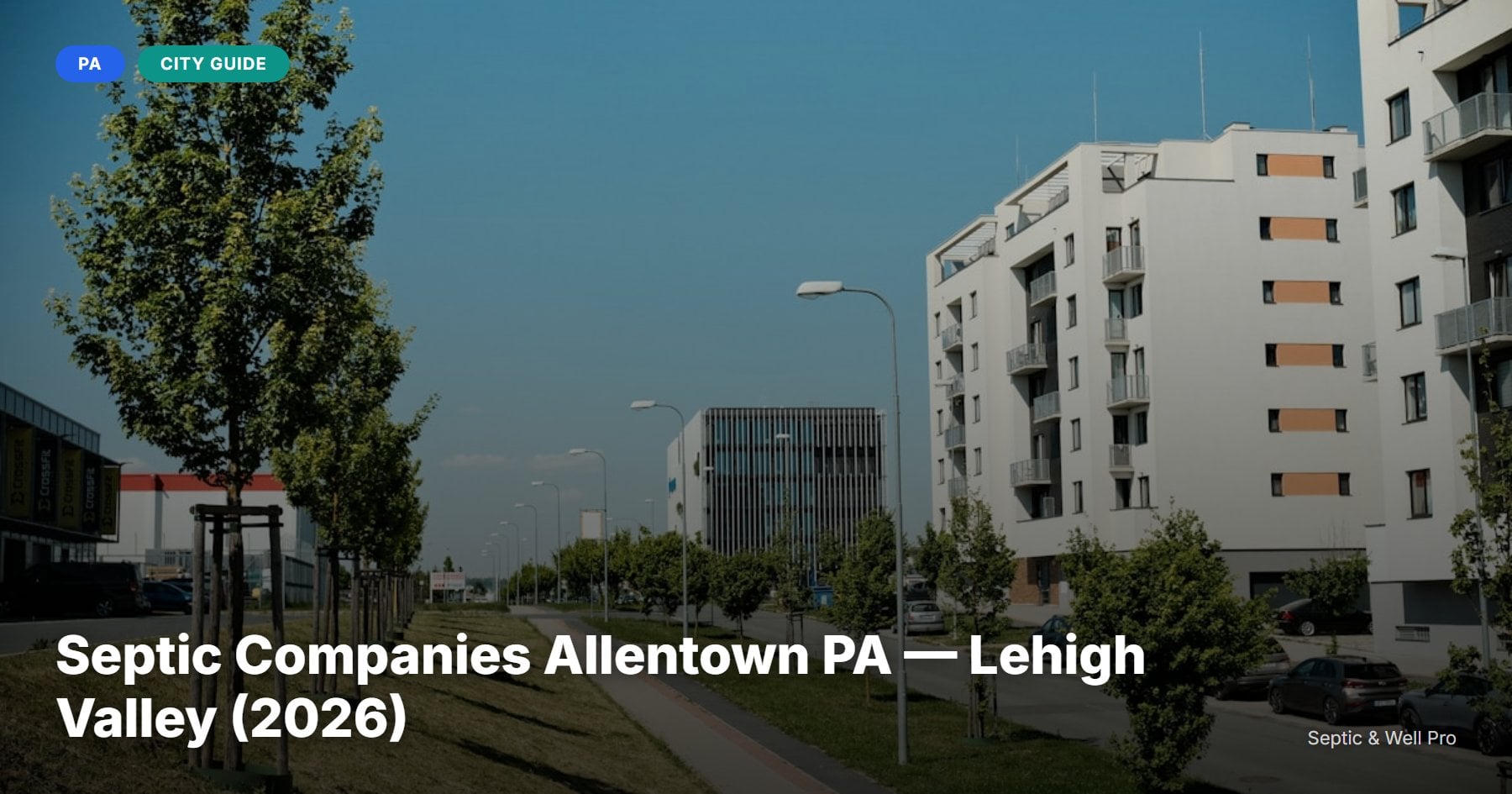 Septic Companies Allentown PA — Lehigh Valley (2026)