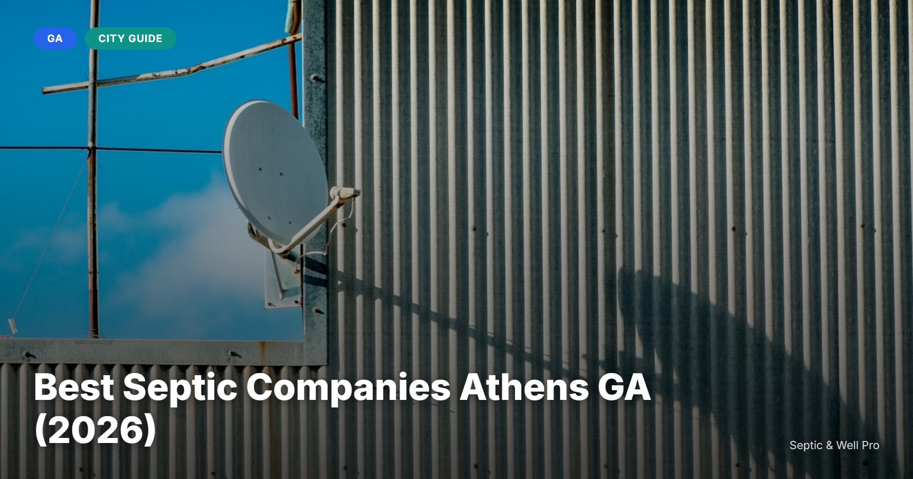 Best Septic Companies Athens GA (2026)