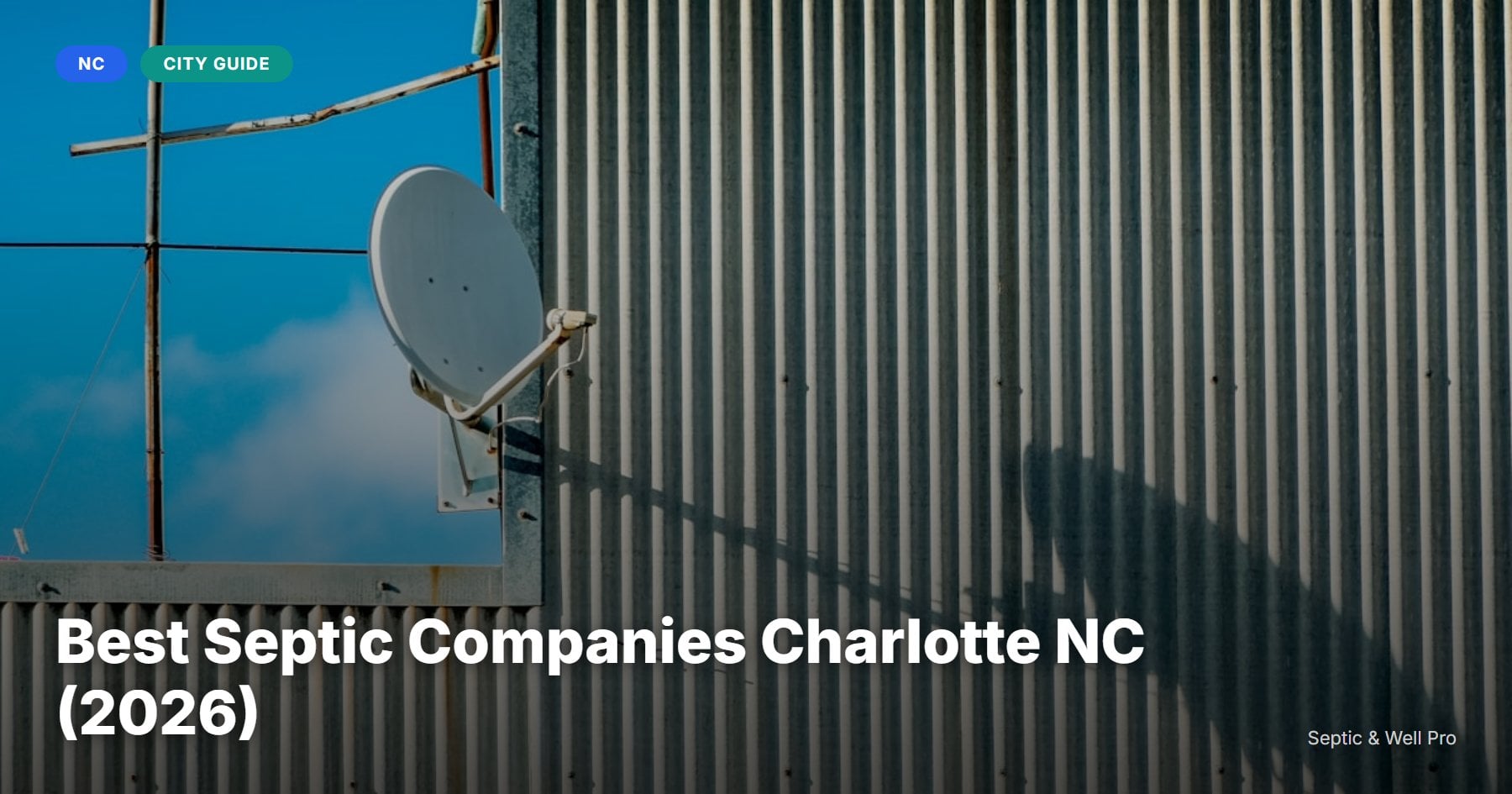 Best Septic Companies Charlotte NC (2026)