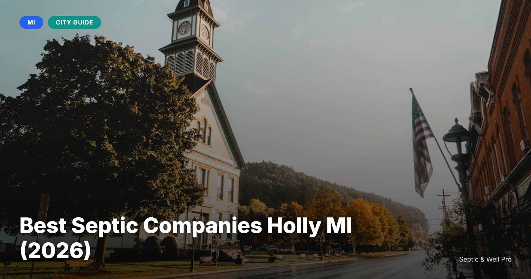 Best Septic Companies Holly MI (2026)