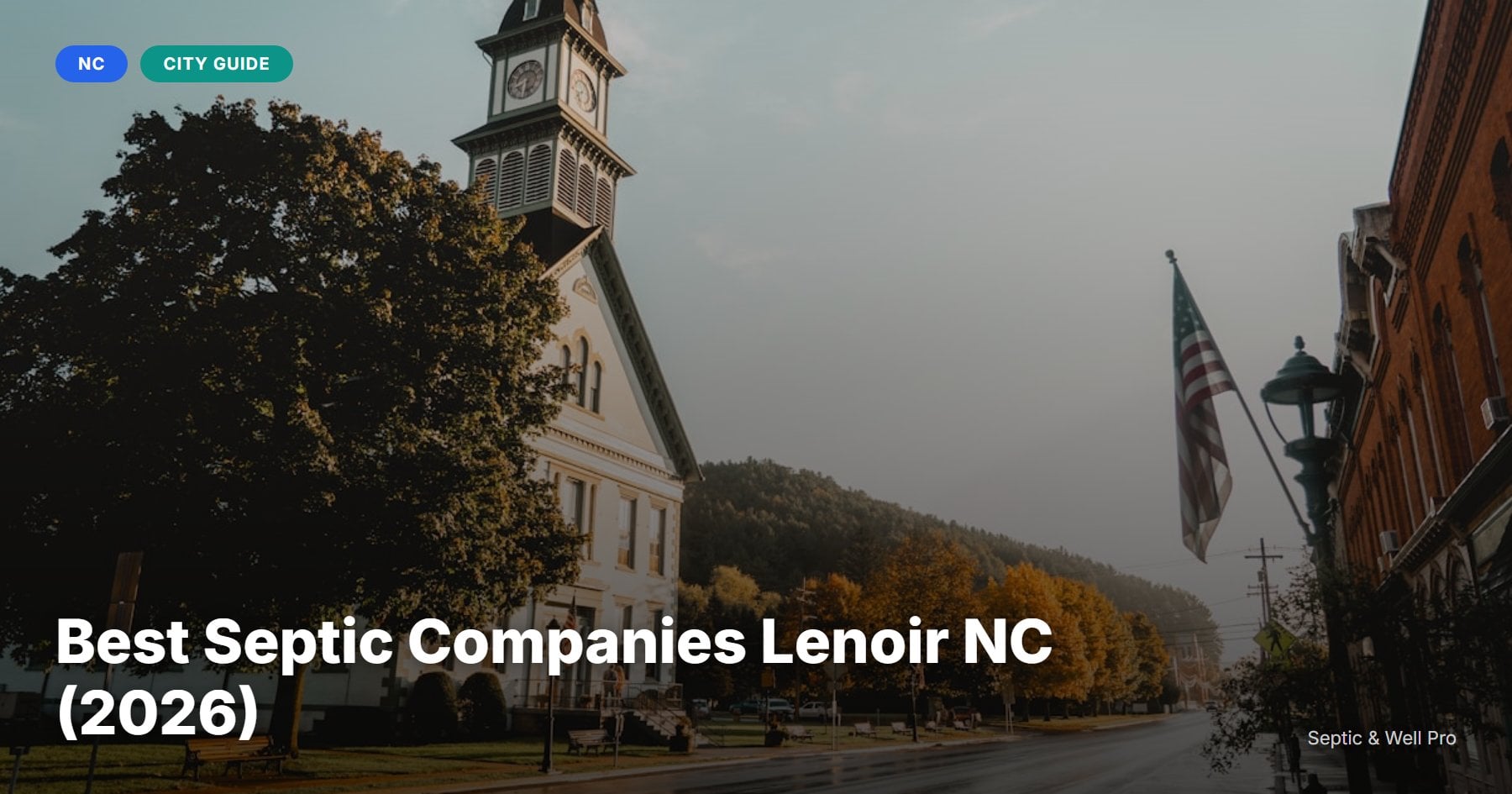 Best Septic Companies Lenoir NC (2026)