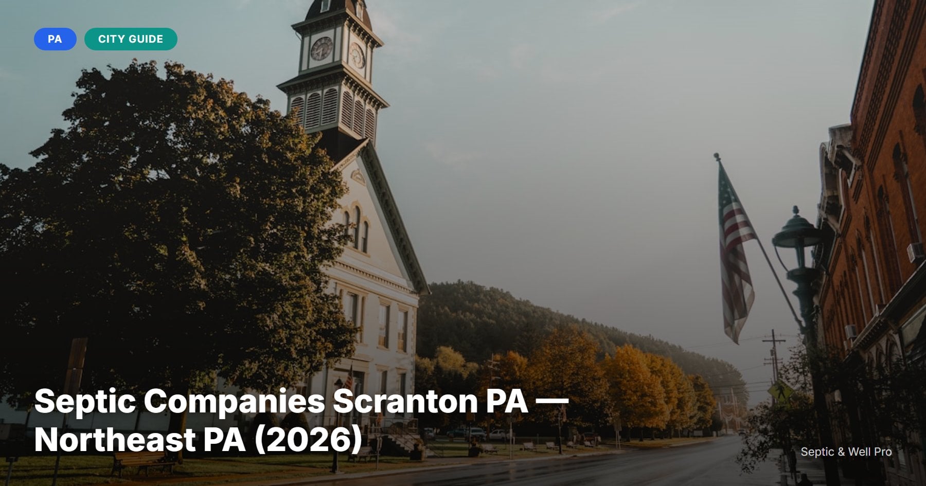 Septic Companies Scranton PA — Northeast PA (2026)