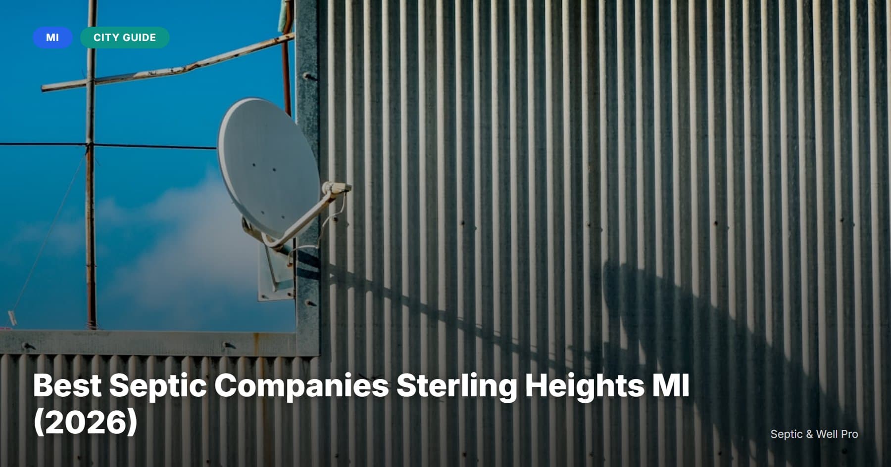 Best Septic Companies Sterling Heights MI (2026)