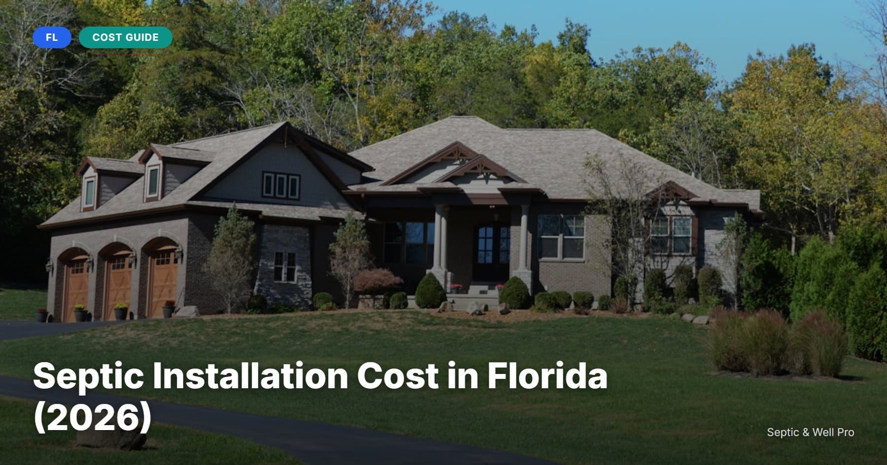 Septic Installation Cost in Florida (2026)