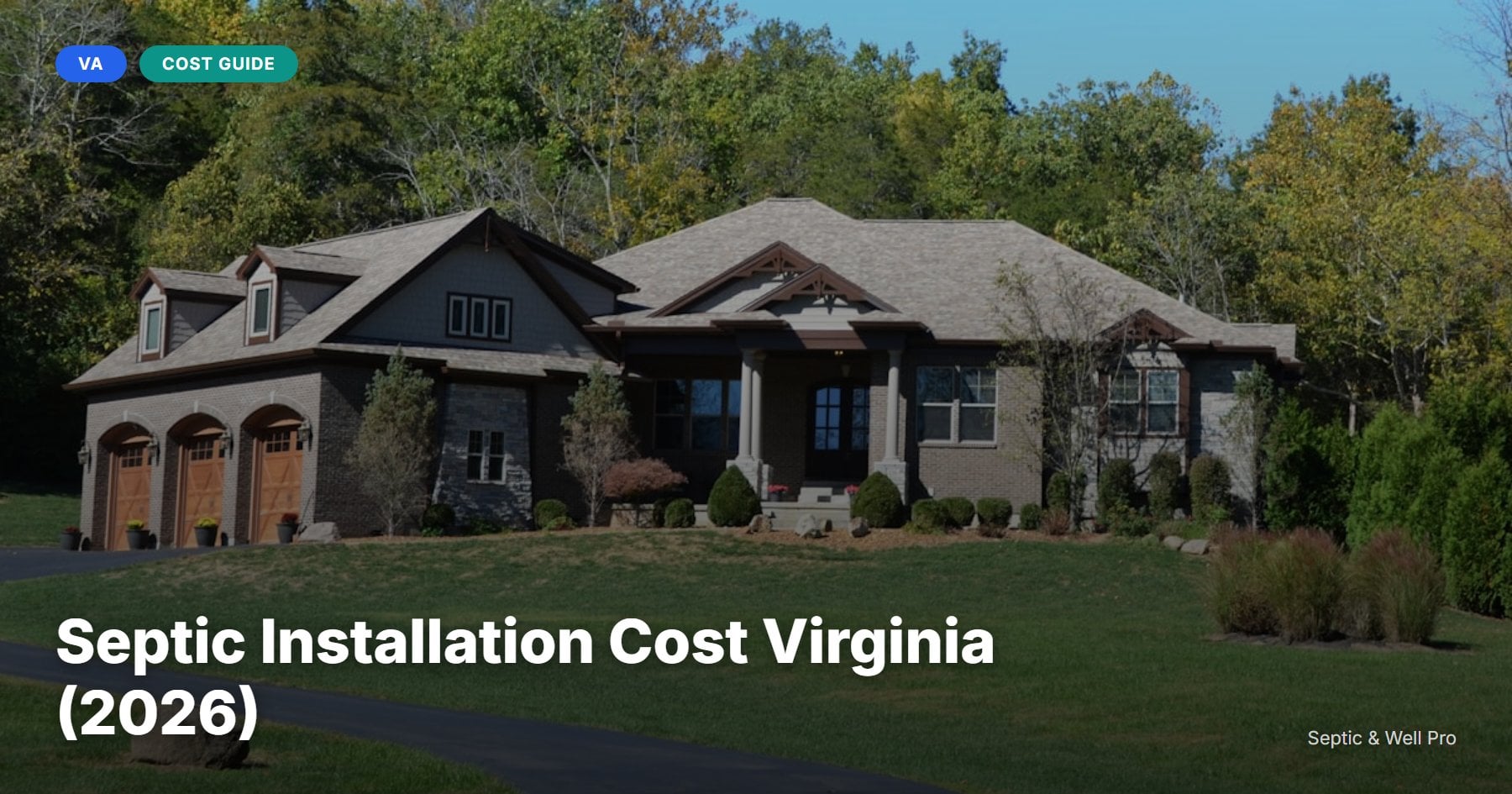 Septic Installation Cost Virginia (2026)