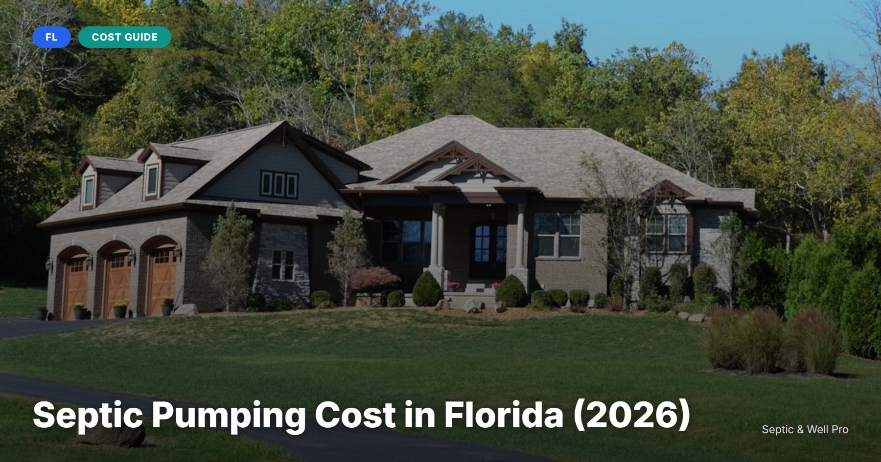 Septic Pumping Cost in Florida (2026)