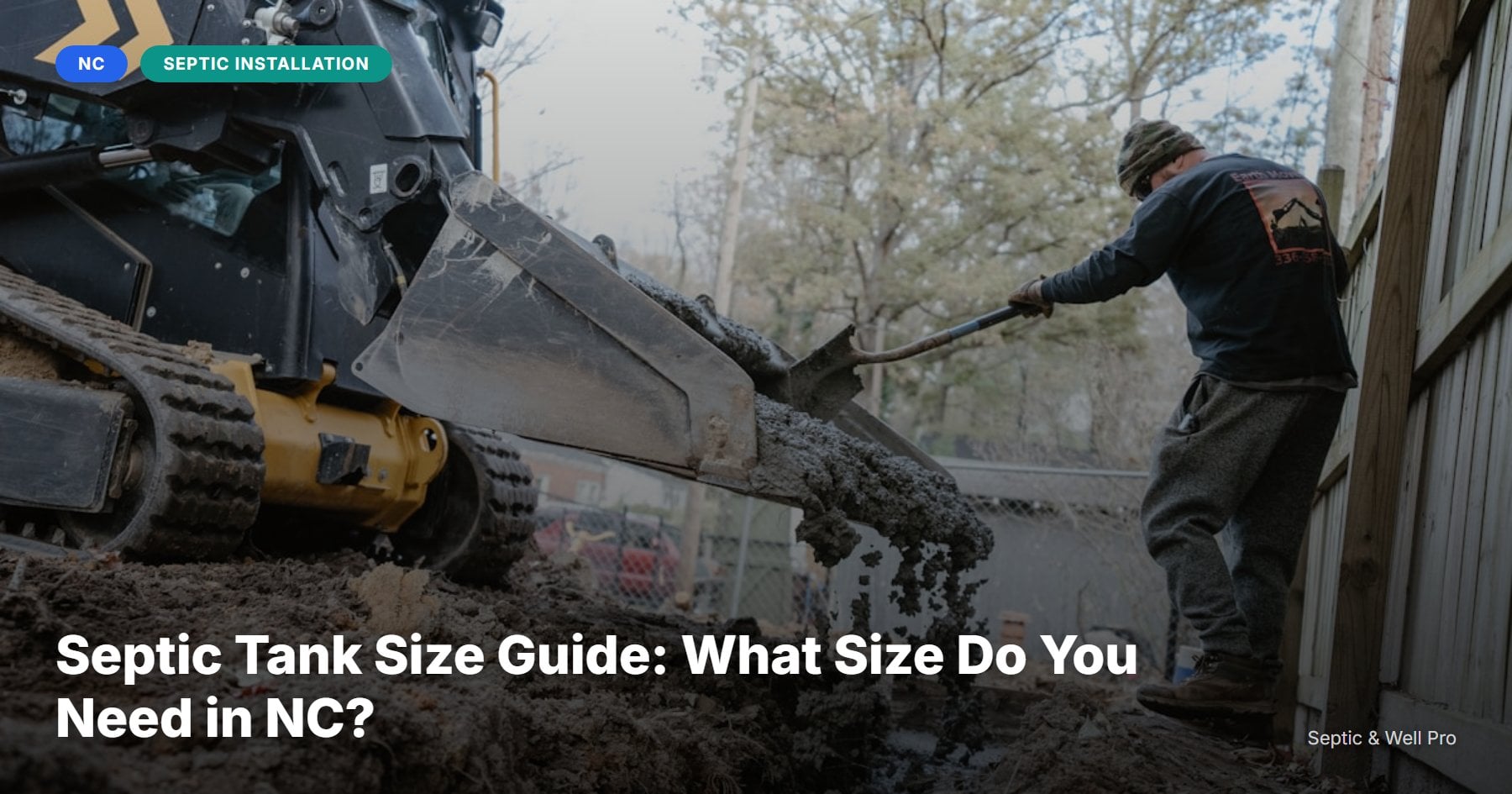 Septic Tank Size Guide: What Size Do You Need in NC?