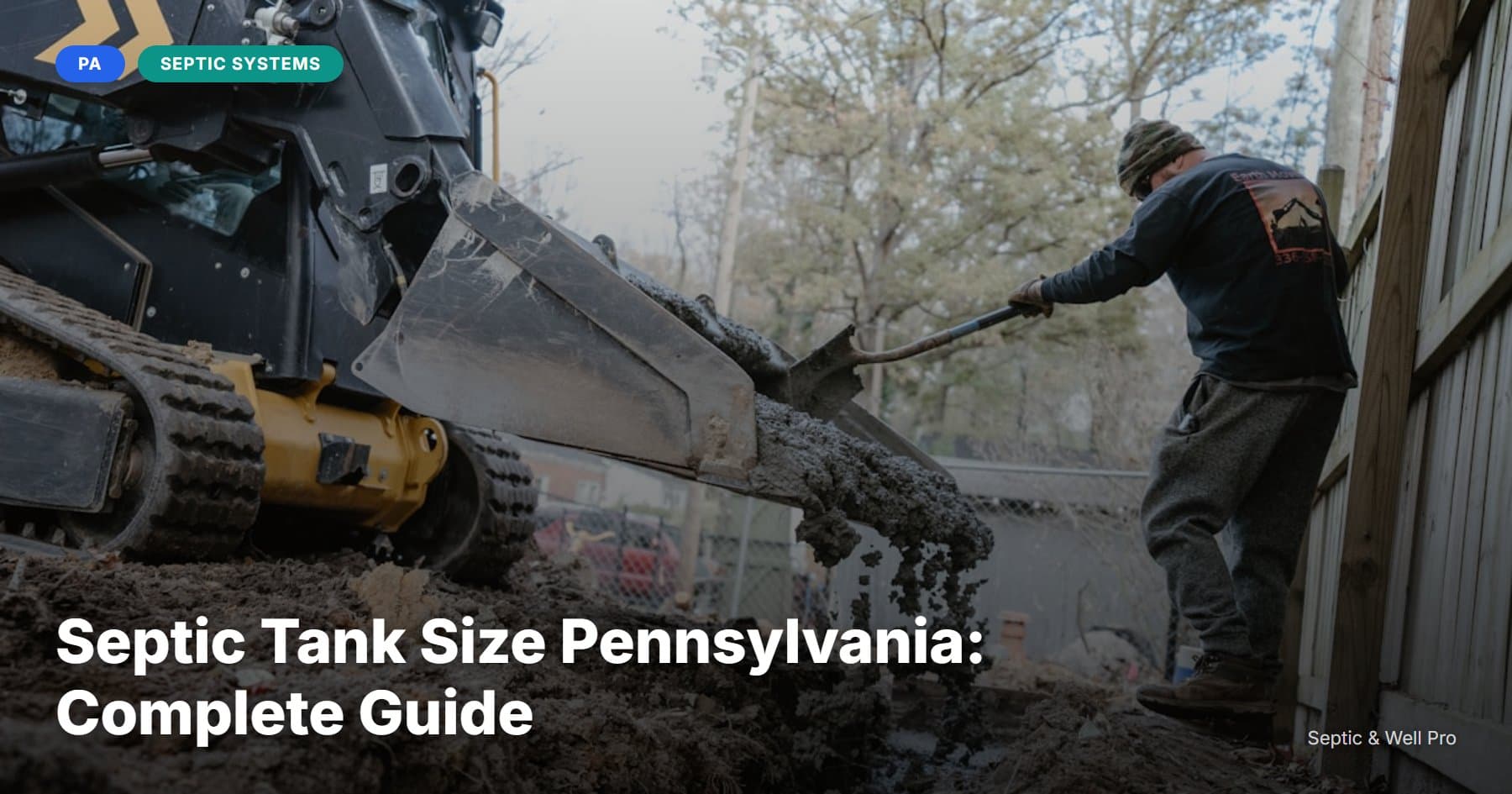 Septic Tank Size Pennsylvania: Complete Guide