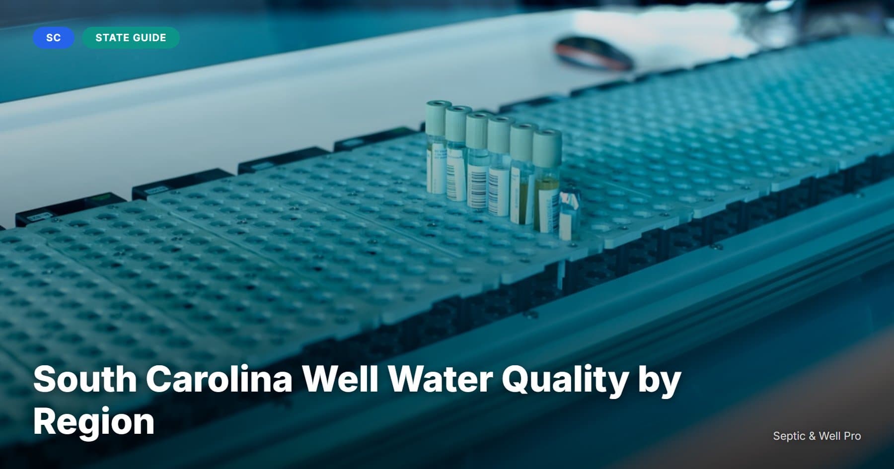 South Carolina Well Water Quality by Region