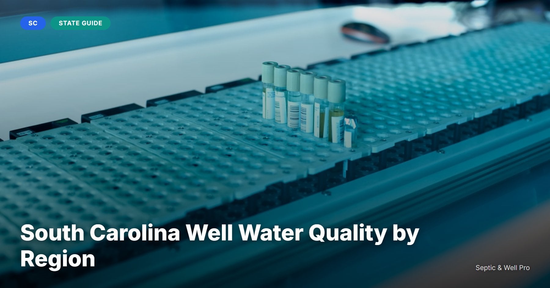 South Carolina Well Water Quality by Region