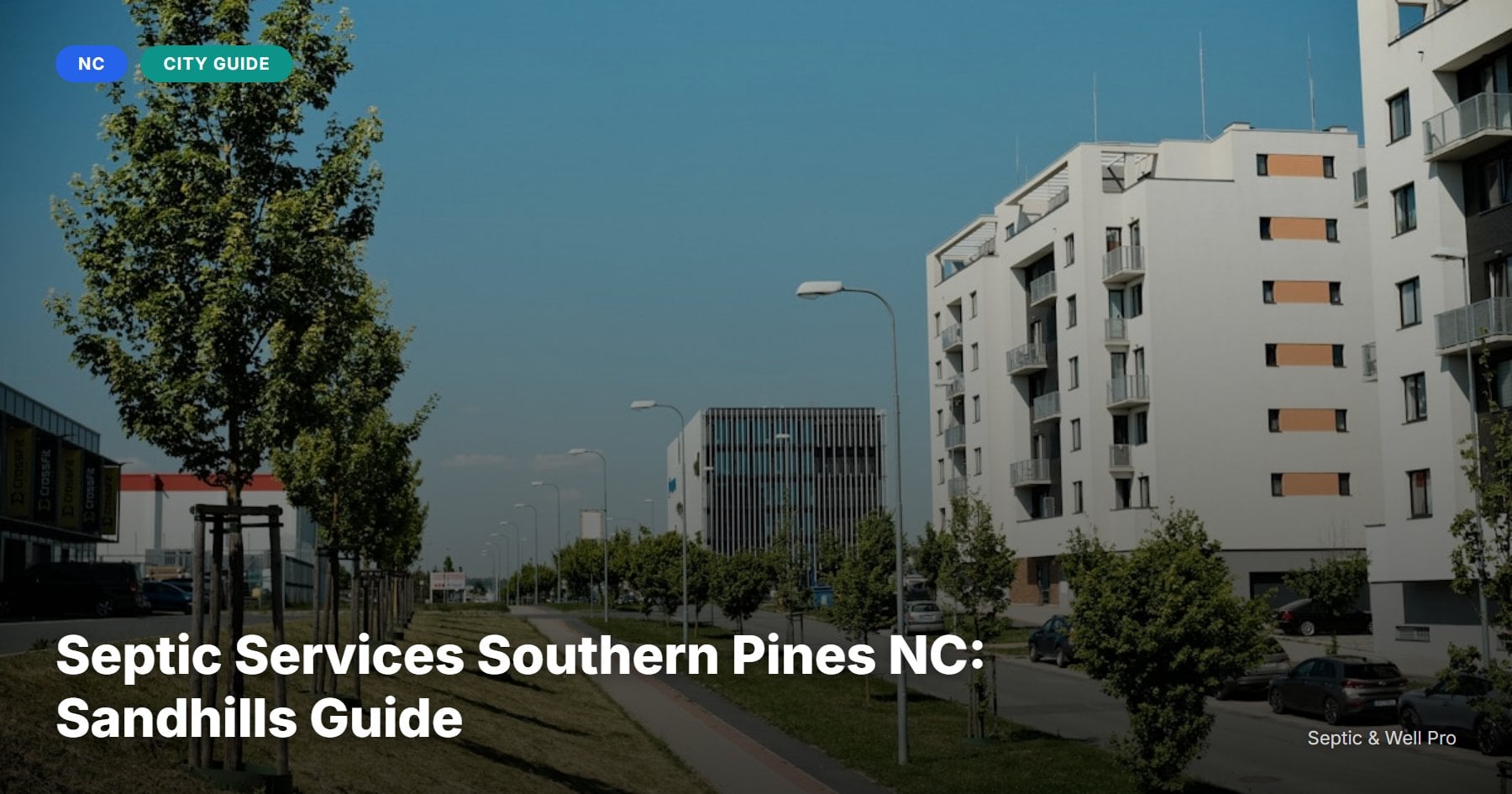 Septic Services Southern Pines NC: Sandhills Guide