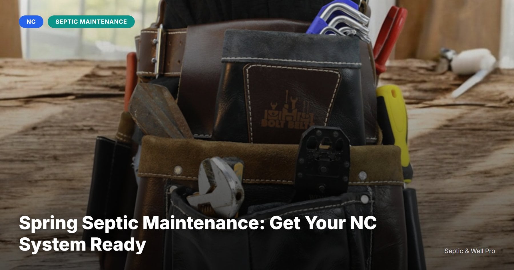 Spring Septic Maintenance: Get Your NC System Ready