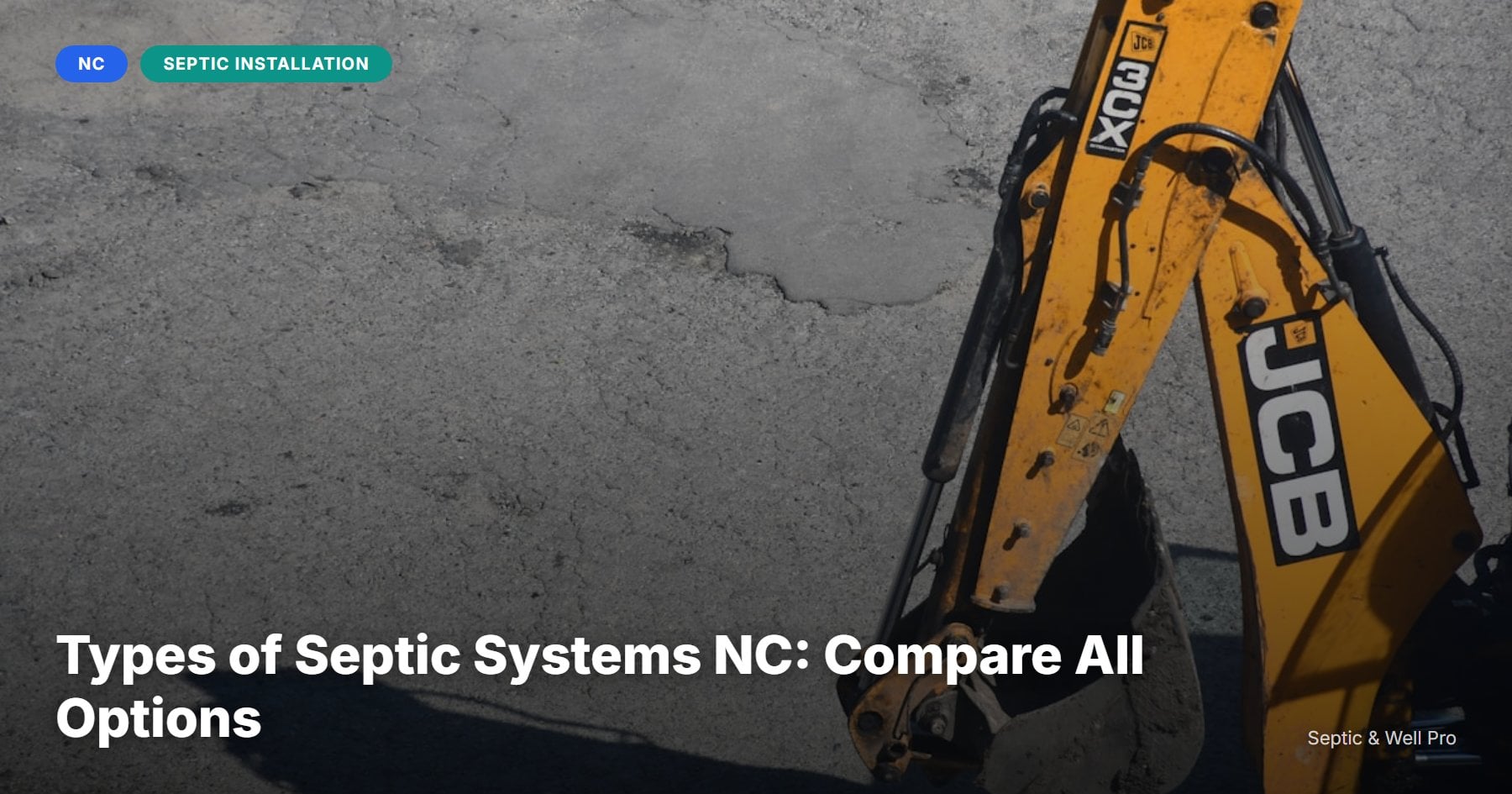 Types of Septic Systems NC: Compare All Options