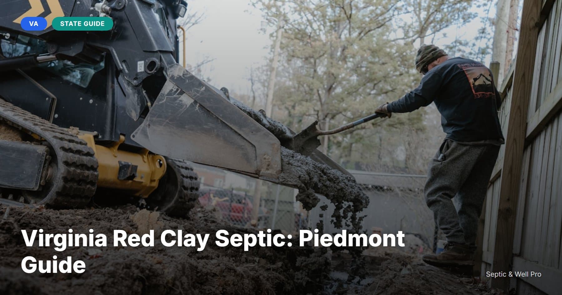 Virginia Red Clay Septic: Piedmont Guide