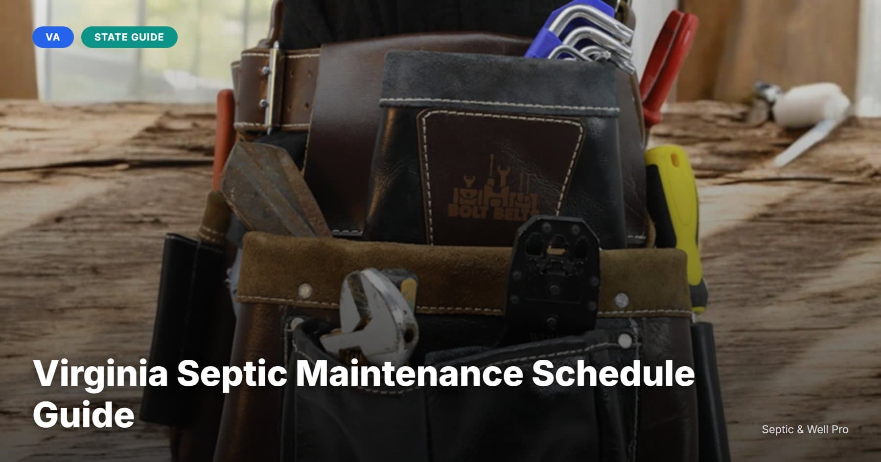 Virginia Septic Maintenance Schedule Guide
