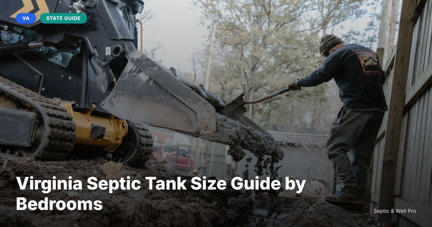 Virginia Septic Tank Size Guide by Bedrooms