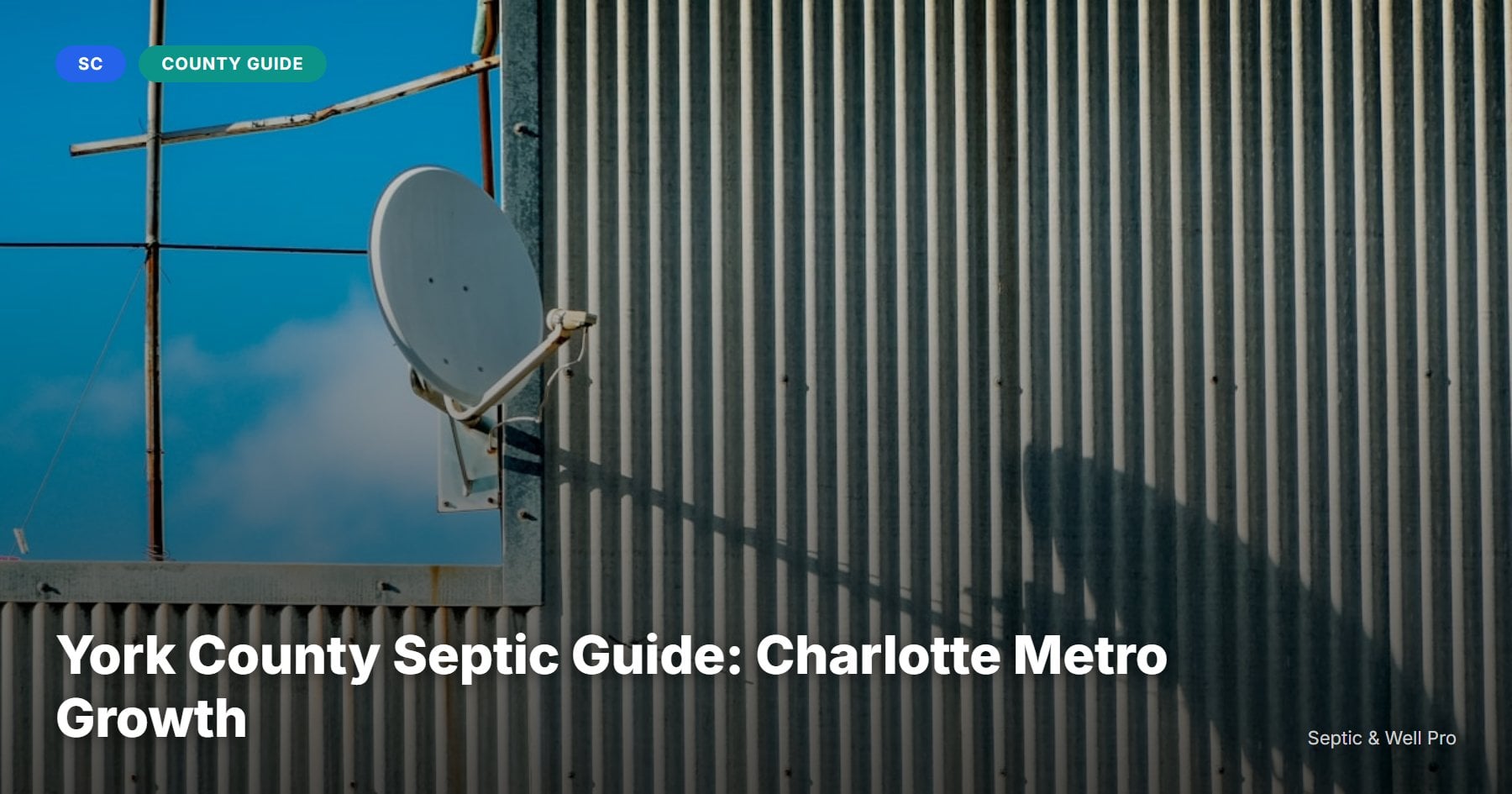 York County Septic Guide: Charlotte Metro Growth